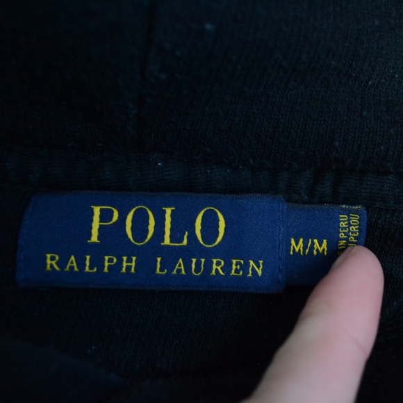 Polo Ralph Lauren black and white striped hoodie - Picture 6 of 10